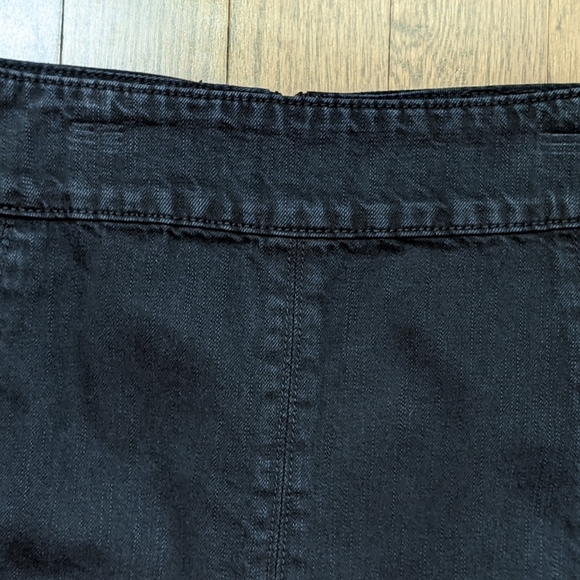 Free People NWOT Black Denim Skirt - Picture 4 of 10